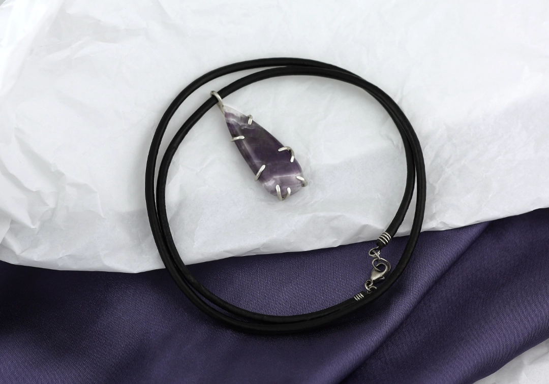 Wisior z ametystem - obrazek 4