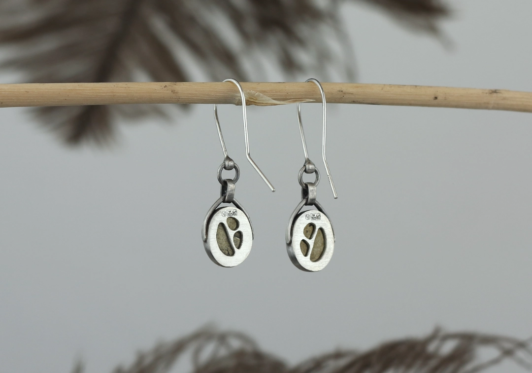 Kolczyki z pirytem - obrazek 4