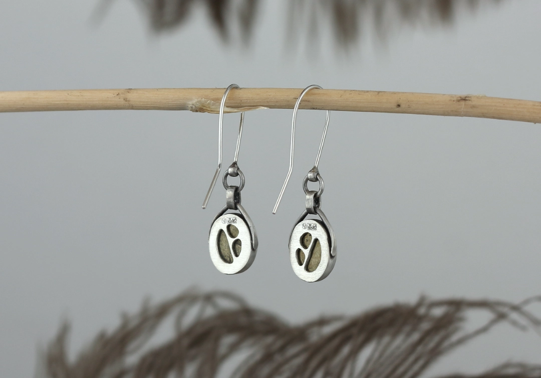 Kolczyki z pirytem - obrazek 2