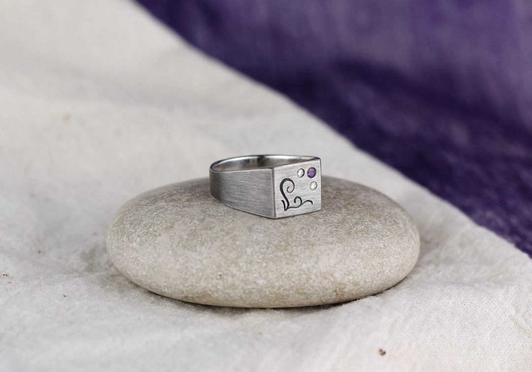 Sygnet grubo ciosany - obrazek 6