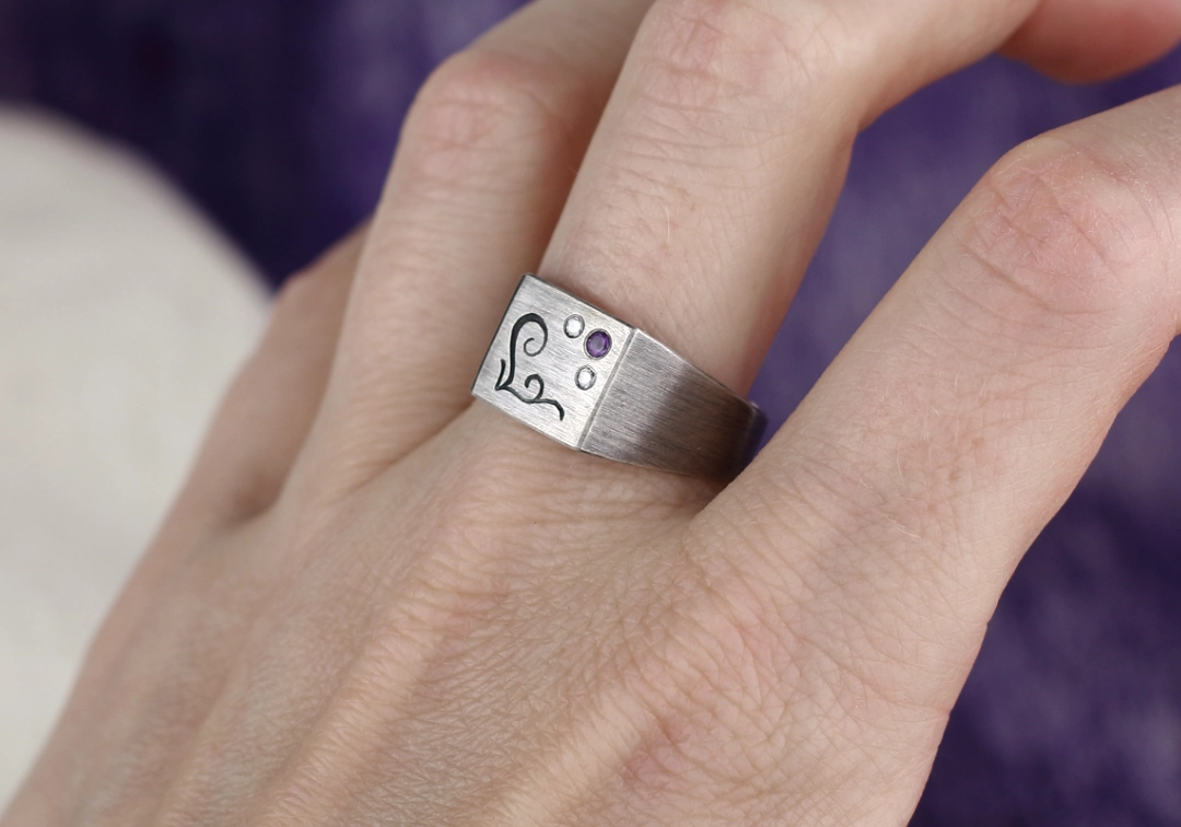 Sygnet grubo ciosany - obrazek 7