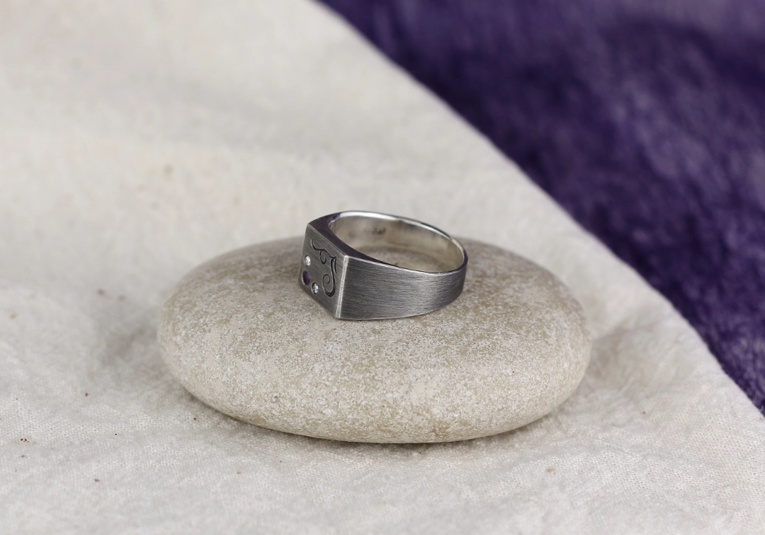 Sygnet grubo ciosany - obrazek 3